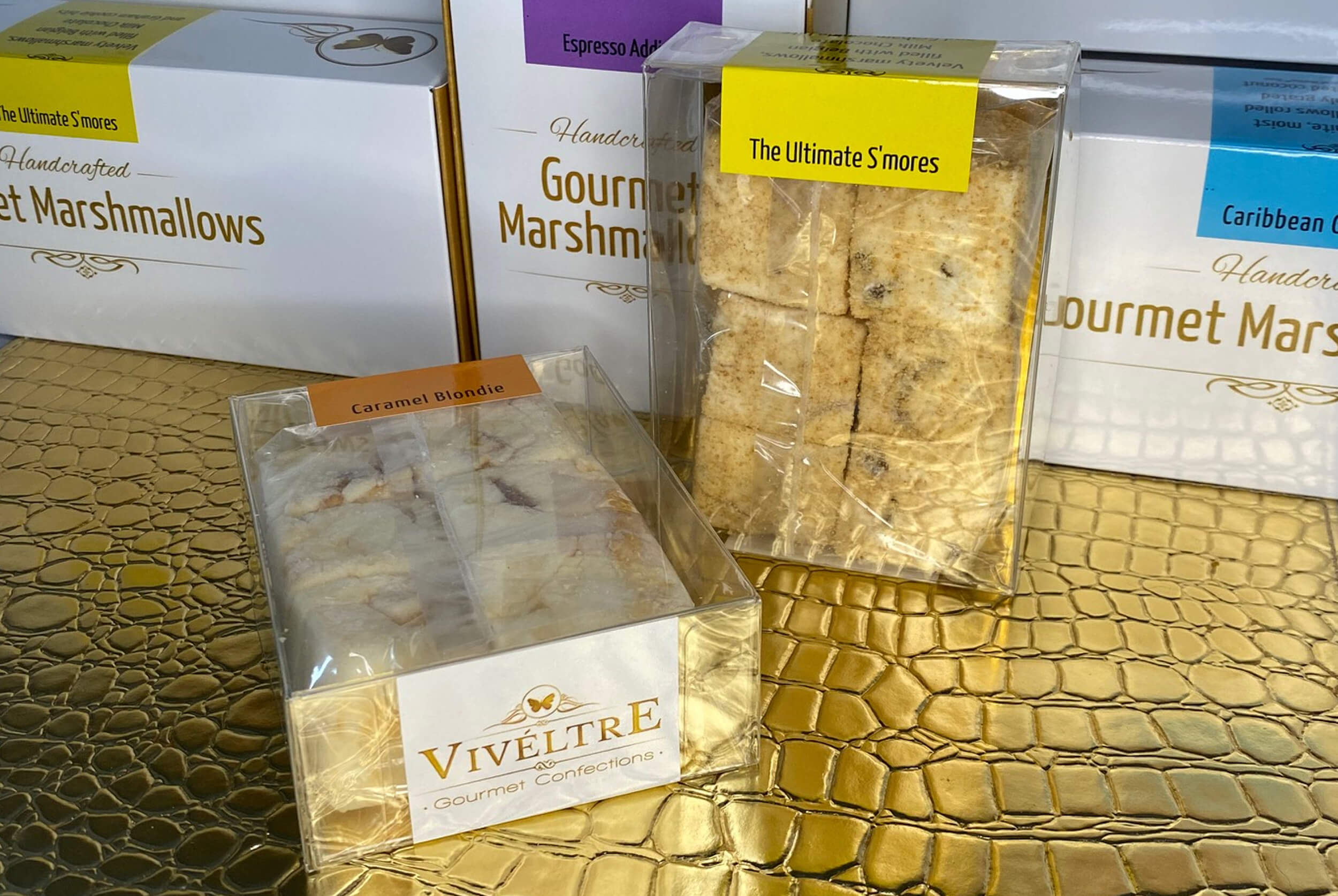 viveltre marshmallows retail packaging