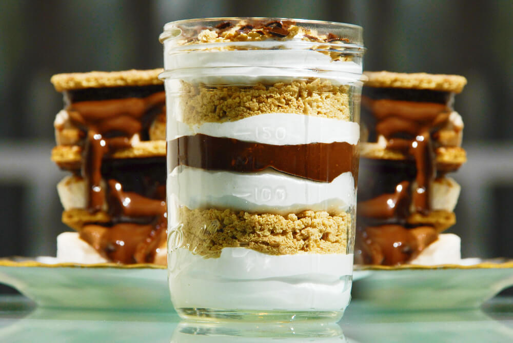 handmade smores 7 layer