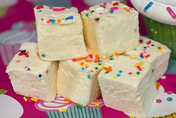 birthday cake marshmallows
